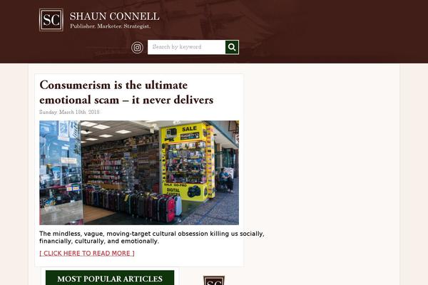 shaunconnell.com site used Winners