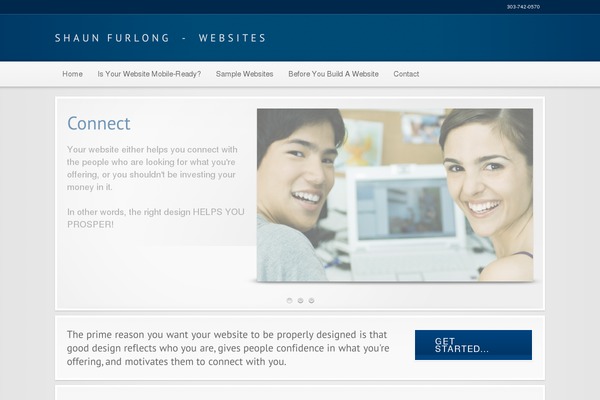 Modular theme site design template sample