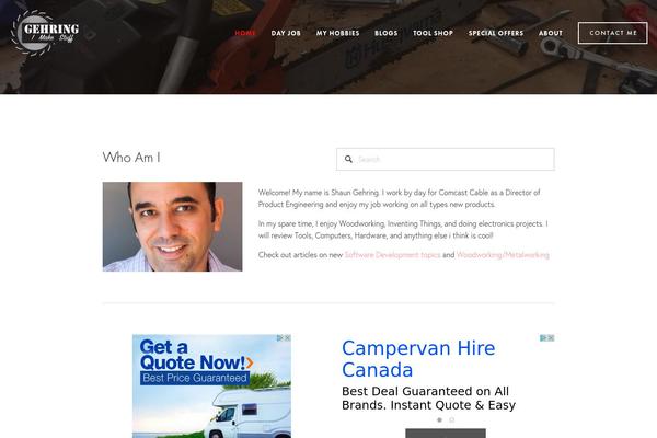 Ryu theme site design template sample