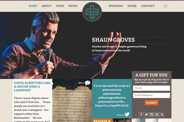 Site using RealTidbits PushQuote plugin