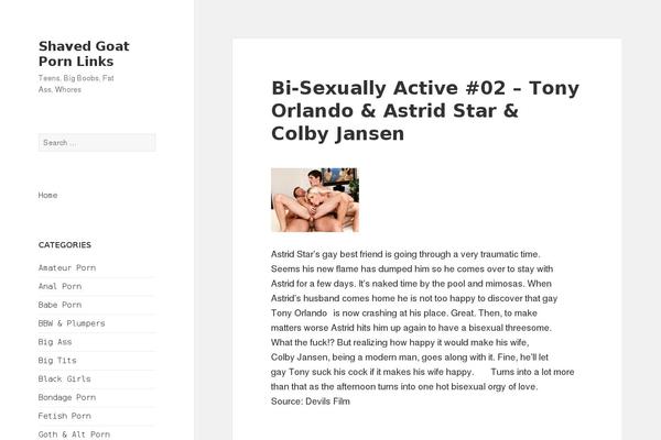 Site using WP-Paginate plugin