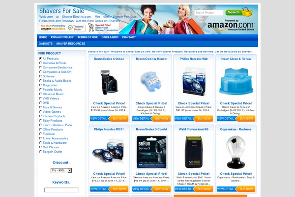 shaver-electric.com site used Blogsite-pro