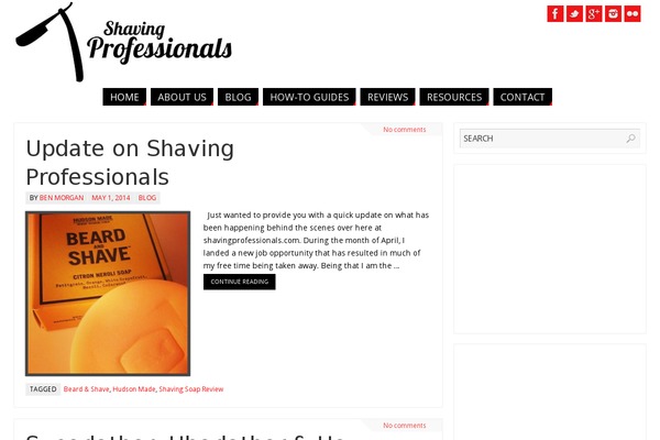 Parabola theme site design template sample