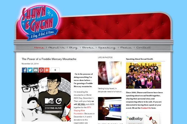 shawnandgwenn.com site used Shawnandgwenn