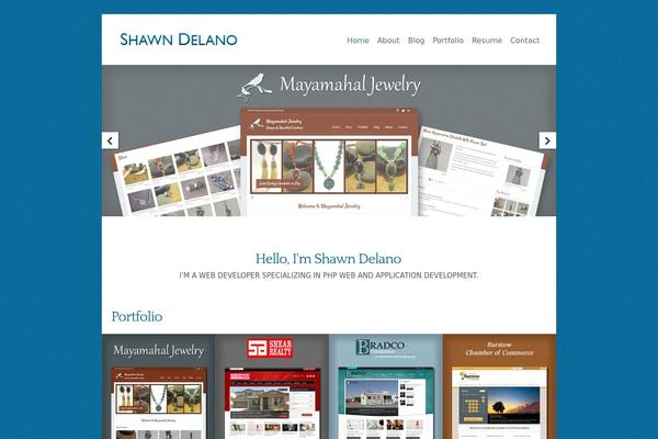 Flexible theme site design template sample