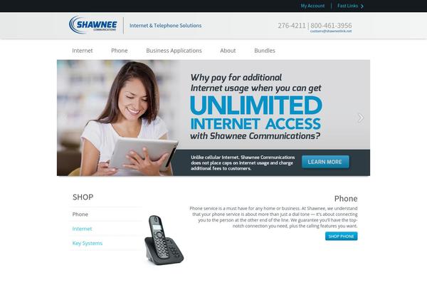 shawneelink.net site used Shawnee