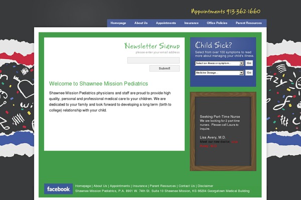 shawneemissionpediatrics.com site used Ped