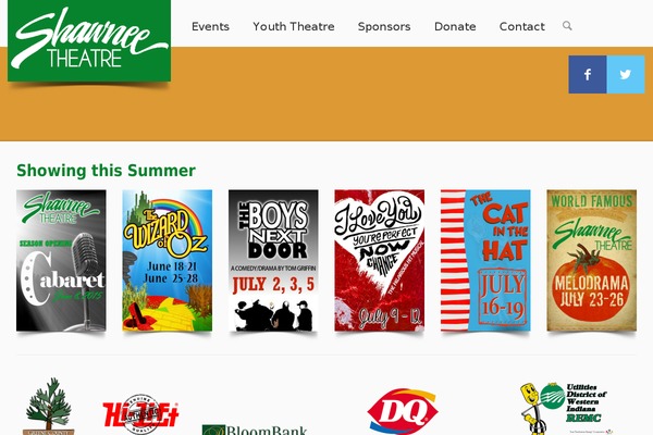 shawneetheatre.org site used Seatera