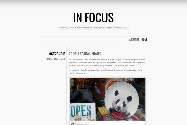 Chunk theme site design template sample