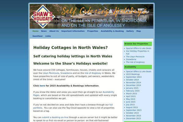 Weaver II theme site design template sample