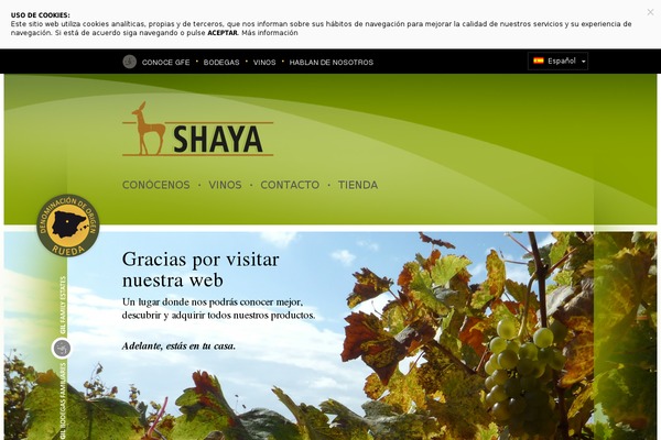 Site using Cartograf Cookie filter plugin