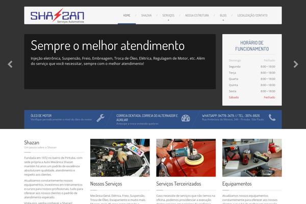CarPress theme site design template sample