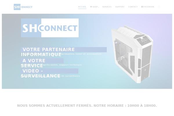 Qaro theme site design template sample