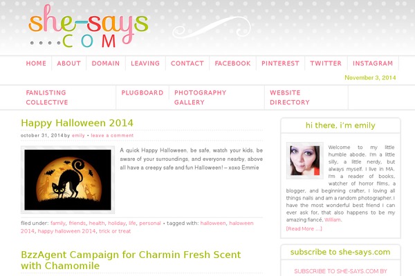 Site using Font Emoticons plugin