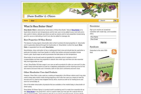 Sem Reloaded theme site design template sample