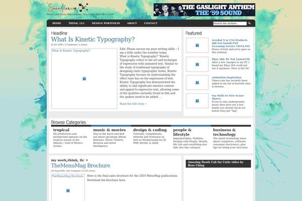 sheaallen.com site used Arthemia