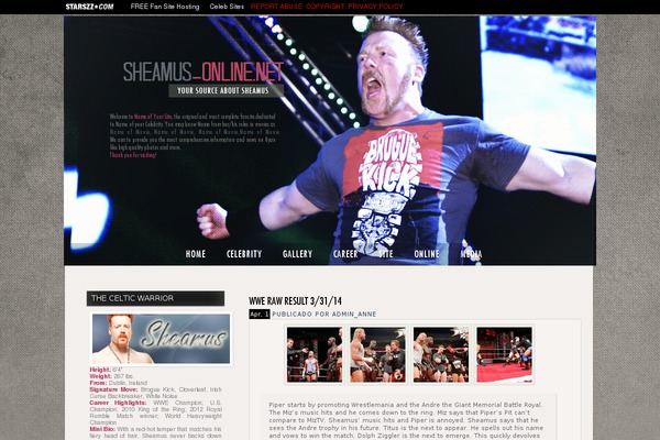 blackneon theme site design template sample