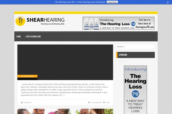 Myst theme site design template sample