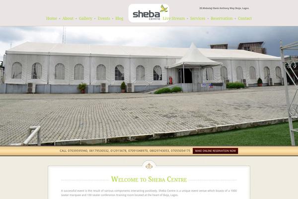 Elegantia Theme theme site design template sample