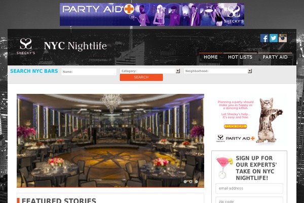 sheckysnightlife.com site used Vivid-blog