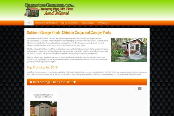 Ultimateazon theme site design template sample