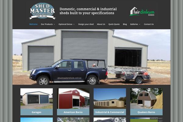 Weaver II pro theme site design template sample