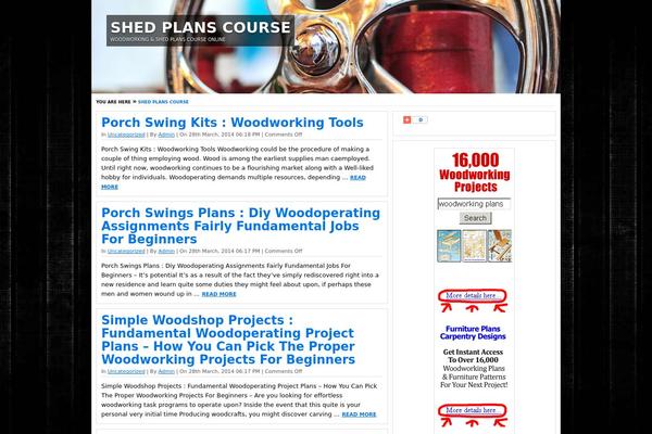 shedplanscourse.com site used Grune