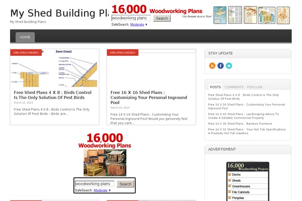 shedsbuilding.com site used Pressimo