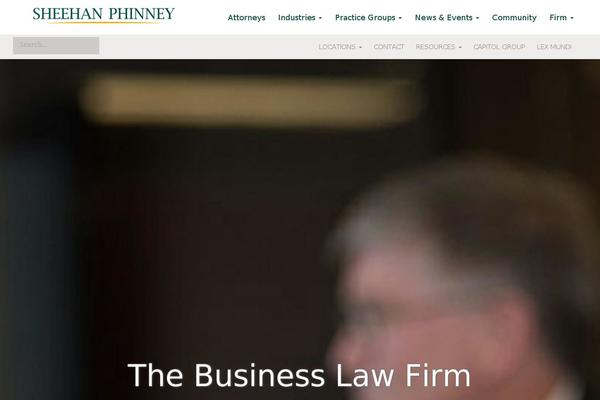 sheehan.com site used Sheehan-phinney