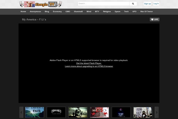 deTube theme site design template sample