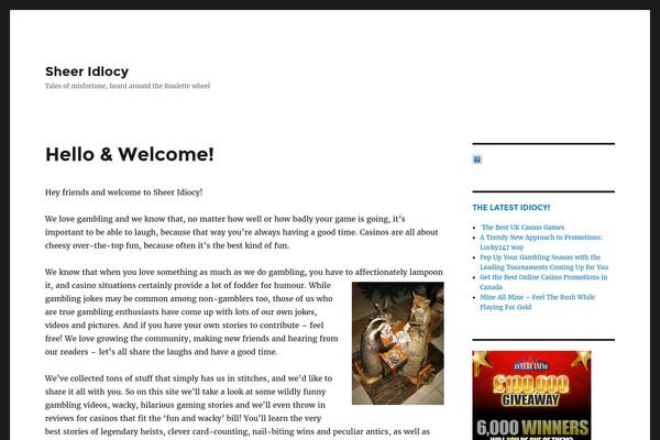 Cave theme site design template sample