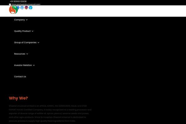 Site using WP Contact Slider plugin