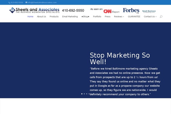 Layers theme site design template sample