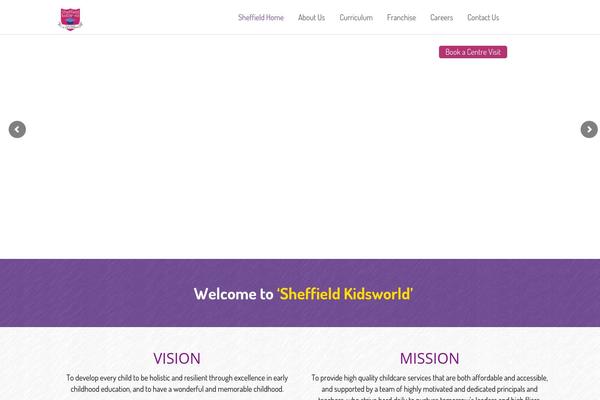 Wp_kindergarten theme site design template sample