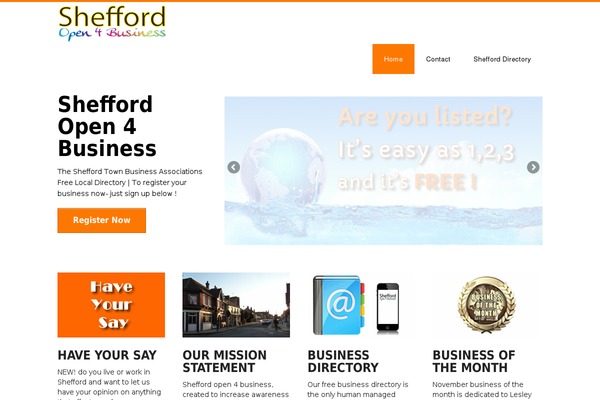 Site using Contact Me plugin