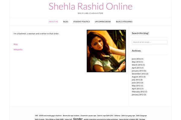 Vogue theme site design template sample