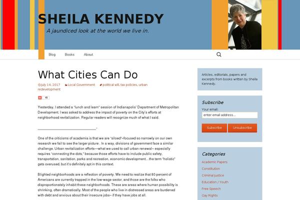 Seedlet theme site design template sample