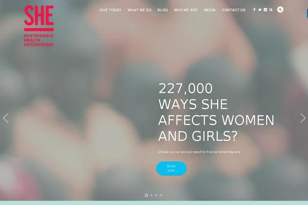 Porcelain theme site design template sample