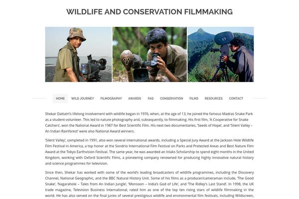 WP Simple theme site design template sample