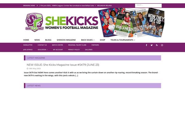 MH Magazine theme site design template sample
