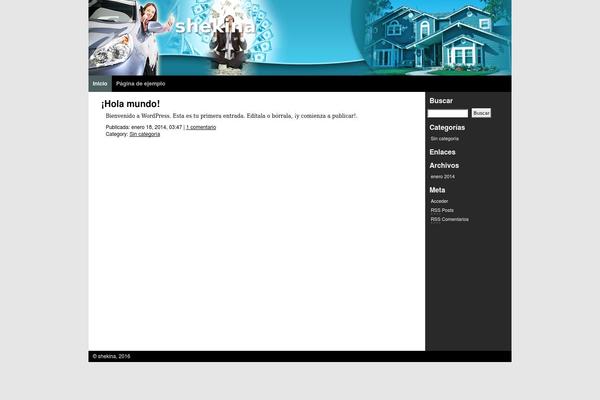 shekina.net site used Gvotheme