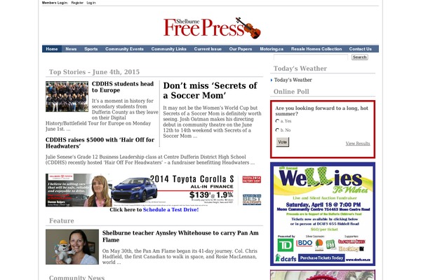 Newyorker3 theme site design template sample