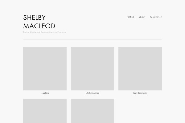 voidy theme site design template sample
