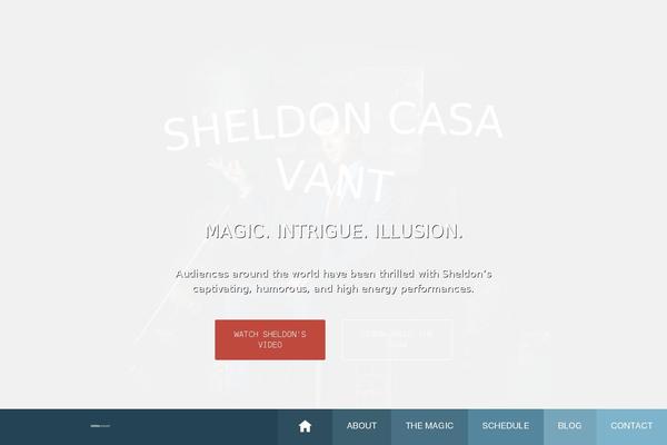 sheldoncasavant.com site used Sheldon