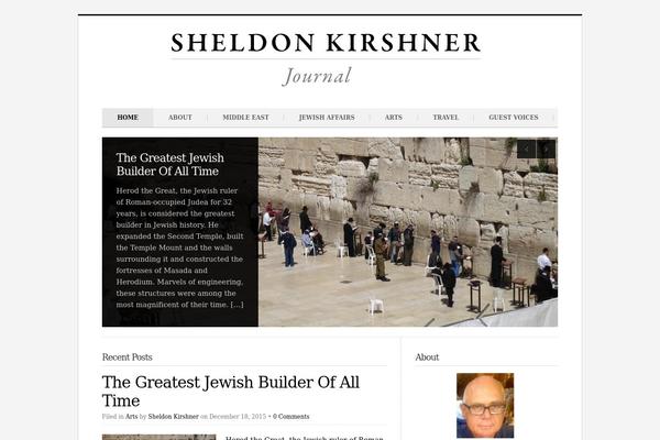 Wp Radiance 1.0.3 theme site design template sample