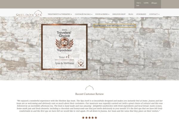 Site using Testimonial Slider plugin