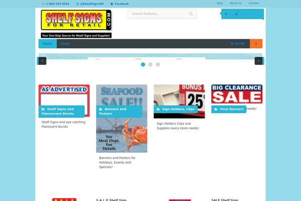 Superstore theme site design template sample