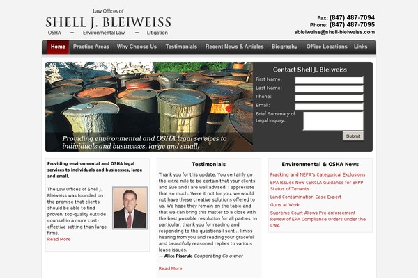 Salient Child theme site design template sample