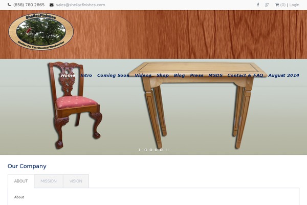 shellacfinishes.com site used Reno