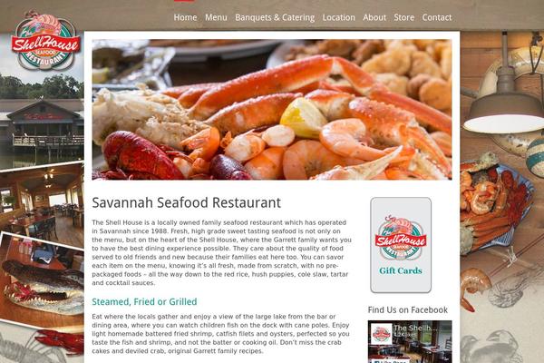Tasty theme site design template sample
